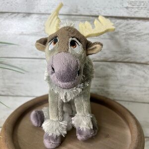 TY sparkle SVEN DISNEY FROZEN 6” STUFFED PLUSH SOFT BEAN BAG TOY